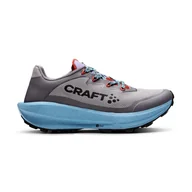 Buty sportowe męskie - Męskie Buty do biegania w terenie CRAFT CTM ULTRA CARBON TRAIL M 1912171-954327 – Szary - miniaturka - grafika 1