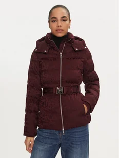 Elisabetta Franchi Kurtka puchowa PI-70D-46E2-V640 Bordowy Regular Fit - Kurtki damskie - miniaturka - grafika 1