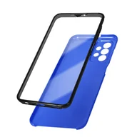 Etui i futerały do telefonów - Etui 360° do Samsunga Galaxy A23 z elastycznym przodem i sztywnym tyłem – niebieskie - miniaturka - grafika 1