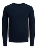Swetry męskie - Jack & Jones Sweter "Emil" w kolorze granatowym - miniaturka - grafika 1
