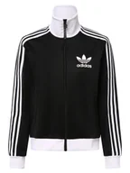 Kurtki damskie - adidas Originals Damska kurtka dresowa Kobiety czarny jednolity, S - miniaturka - grafika 1