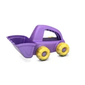 Samochody i pojazdy dla dzieci - Koparka fiolet BiBio - miniaturka - grafika 1