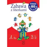 Książki edukacyjne - SBM Zabawa z literkami - Natalia Kawałko - miniaturka - grafika 1