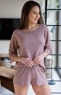 Piżama Magnetism Indian Rose, Kolor różowy melanż, Rozmiar L/XL, SENSIS - Primodo.com - Piżamy damskie - miniaturka - grafika 1