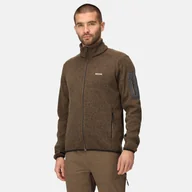 Bluzy męskie - Regatta Męski Polar z Suwakiem Newhill Szarozielony, Rozmiar: 5XL - miniaturka - grafika 1