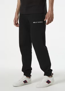 Spodnie sportowe męskie - Męskie spodnie dresowe Helly Hansen Core Sweat Pant - czarne - HELLY HANSEN - grafika 1