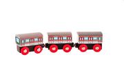 Pociągi dla dzieci - Woody Pociąg Metro - kolejka drewniana WD91851 - miniaturka - grafika 1
