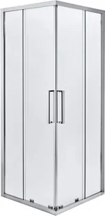 Kabina prysznicowa kwadratowa Zilia 90 x 90 x 200 cm inox/transparentna - Kabiny prysznicowe - miniaturka - grafika 1