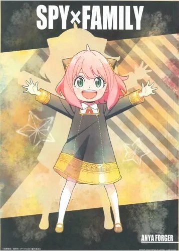 Plakat Anime Spy X Family SXF_067 A1+ Custom Manga