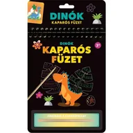 Edukacja przedszkolna - Książka z aktywnościami o dinozaurach - język węgierski - miniaturka - grafika 1