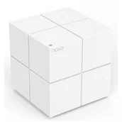 Karty sieciowe - Tenda Nova MW6 prawdziwe Dual-Band Mesh Wi-Fi domowej sieci bezprzewodowej, kompletne rozwiązanie z trzech stacji skonfigurowane pod kątem do 500 m, & od razu gotowe do użycia (działa również w przypa MW6 - miniaturka - grafika 1