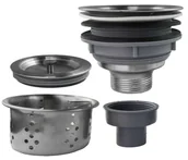 Myjki fryzjerskie - Odpływ Syfon Sitko Myjnia Fryzjerska Armatura AK-S-57 - miniaturka - grafika 1