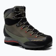 Buty trekkingowe męskie - Buty trekkingowe męskie La Sportiva Trango TRK Leather GTX zielone 11Y810317 - miniaturka - grafika 1