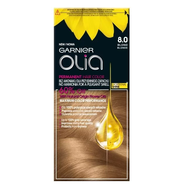 Garnier Olia farba do włosów 8.0 Blond 66679-uniw