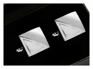 Spinki do mankietów i krawatów - Modne SPINKI DO MANKIETÓW Koszuli Spinka s16 - miniaturka - grafika 1