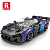 Klocki - KLOCKI REOBRIX LUKSUSOWY SUPERSAMOCHÓD AUTO MCLAREN SABRE 390 PCS TECHNIC - miniaturka - grafika 1