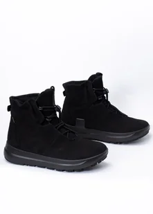 Buty outdoorowe damskie czarne Ecco Solice W Mid Gtx Pl 200g - ECCO - Buty trekkingowe damskie - miniaturka - grafika 1
