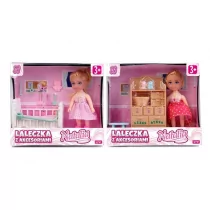 Lalka Natalia z akcesoriami 11 cm mix - Artyk - Lalki dla dziewczynek - miniaturka - grafika 1
