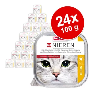 Beaphar Dieta na nerki, 6 x 100g - Kaczka - Mokra karma dla kotów - miniaturka - grafika 2
