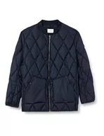 Kurtki męskie - s.Oliver Big Size Męska kurtka z długim rękawem, Ciemnoniebieski, XXL - miniaturka - grafika 1