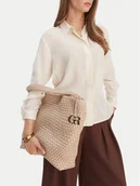 Torebki damskie - GINO ROSSI Torebka C-JERRY-LT22070 Beżowy - miniaturka - grafika 1