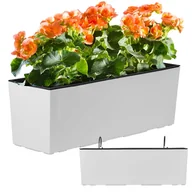 Donice - Doniczka URBI CASE - biały  DUC600W-S449 Prosperplast - miniaturka - grafika 1