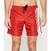 Kąpielówki męskie - Iceberg Szorty kąpielowe | Regular Fit - miniaturka - grafika 1