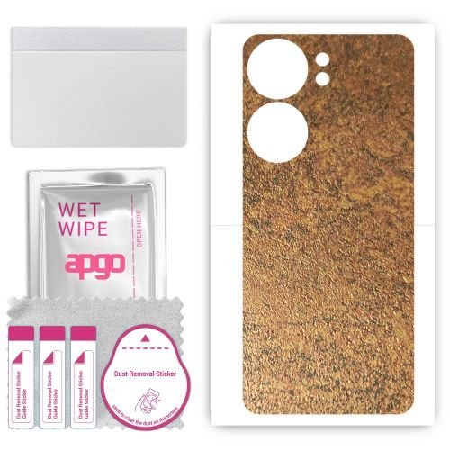 folia naklejka skórka strukturalna na TYŁ do Vivo iQOO Neo9 Pro - Zardzewiała Miedź - apgo SKINS