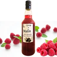 Syropy i koncentraty owocowe - Naturalny Syrop z Malin 500ml – 70% Owoców, Prosto z Podhala - miniaturka - grafika 1