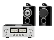 Zestawy stereo - Luxman L-507Z (srebrny) + 805 D4 (czarny) - miniaturka - grafika 1