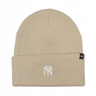 Czapka New York Yankees jasnobeżowa B-BRNCK17ACE-BN - Czapki damskie - miniaturka - grafika 1
