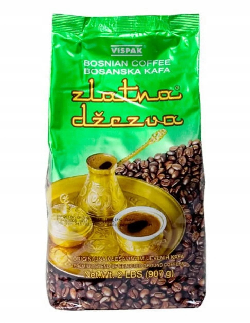 Kawa mielona Zlatna Dzezva 907g