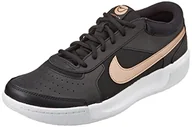 Trampki damskie - NIKE Damskie trampki Court Zoom Lite 3, Czarny Mtlc czerwony brąz biały, 40 EU - miniaturka - grafika 1