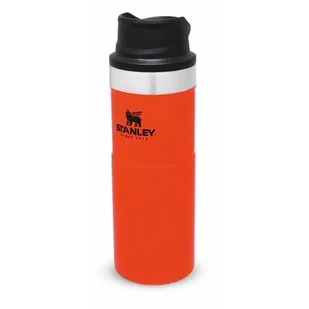 Kubek termiczny Stanley 470 ml TRIGGER ACTION TRAVEL MUG (pomarańczowy) BLAZE ORANGE - Kubki termiczne - miniaturka - grafika 1