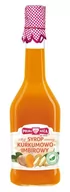 Syropy i koncentraty owocowe - Polska Róża Syrop kurkumowo-imbirowy 500ml 11POLSYRKU - miniaturka - grafika 1