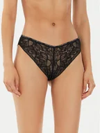 Majtki damskie - Tommy Hilfiger Figi brazylijskie UW0UW05247 Czarny - miniaturka - grafika 1