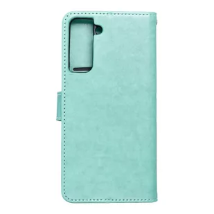 Forcell Kabura MEZZO Book do SAMSUNG Galaxy S21 mandala zielony - Etui i futerały do telefonów - miniaturka - grafika 1