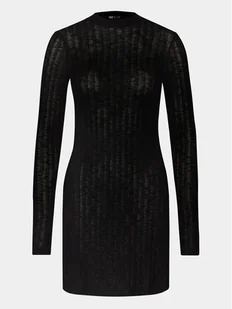 Billabong Sukienka codzienna Everleigh Mock Ktdr ABJKD00219 Czarny Slim Fit - Sukienki - miniaturka - grafika 1