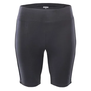 Damskie Spodenki GUESS DOREEN BIKER V2YD11KABR0-JBLK – Czarny - Spodenki damskie - miniaturka - grafika 1