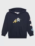 Odzież sportowa dziecięca - adidas Bluza Disney Mickey And Friends HK9783 Granatowy Relaxed Fit - miniaturka - grafika 1