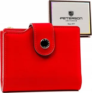 Peterson Portfel damski średnich rozmiarów ze skóry ekologicznej - Peterson NoSize - Portfele - miniaturka - grafika 1