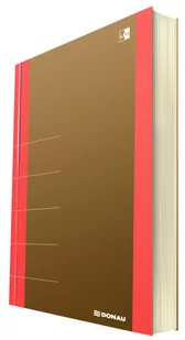 Notatnik Donau Life Organizer 80 kartek Neon pomarańczowy - Szkolne artykuły papiernicze - miniaturka - grafika 1