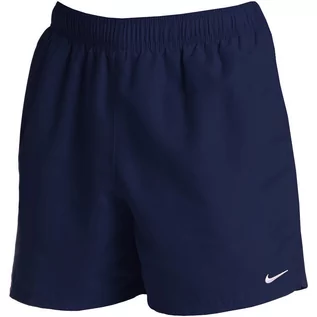 Stroje kąpielowe - Spodenki kąpielowe męskie Nike 5 Volley Midnight granatowe NESSA560 440 - grafika 1