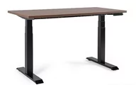 Biurka - Biurko Fighter Single Desk - Stelaż i Blat - 140x70 cm - YZ-17 Walnut - miniaturka - grafika 1