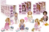 Lalki dla dziewczynek - Lalka Natalia z akcesoriami 17cm mix - miniaturka - grafika 1