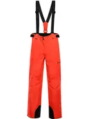 Spodnie narciarskie - Alpine Pro Spodnie narciarskie "Edesa 2" w kolorze czerwonym - miniaturka - grafika 1