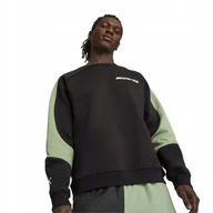 Bluzy męskie - PUMA BLUZA MĘSKA AMG CREW NECK CZARNA r.L - miniaturka - grafika 1