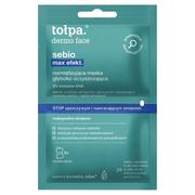 Tołpa dermo face, sebio, maska-peeling-żel 4w1 korygująca niedoskonałości, 2x6ml