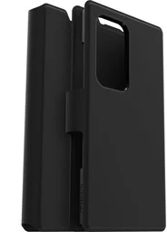 OtterBox Etui z klapką Strada Via do Galaxy S23 Ultra, czarne - Etui i futerały do telefonów - miniaturka - grafika 1