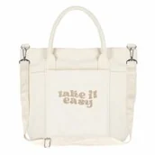 Torby szkolne - Starpak Torba na ramię Ecru M16 - miniaturka - grafika 1